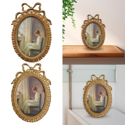 Oval resin picture frame - ,, 25.5