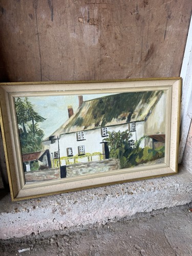 Vintage original hand painted - vintage,