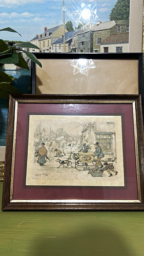 Anton pieck framed print - anton,