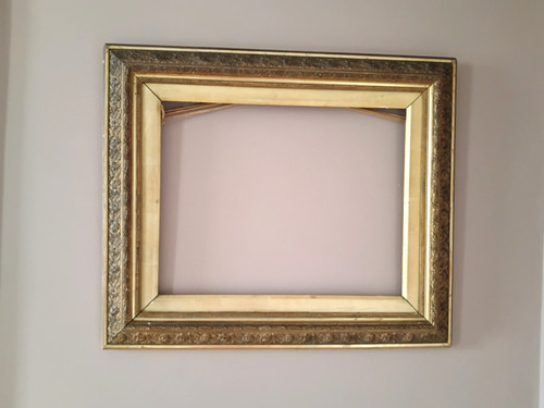Antique victorian gilt gesso - antique,