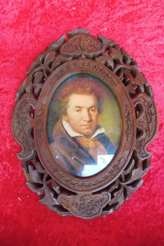 Old picture beautiful - old, carved