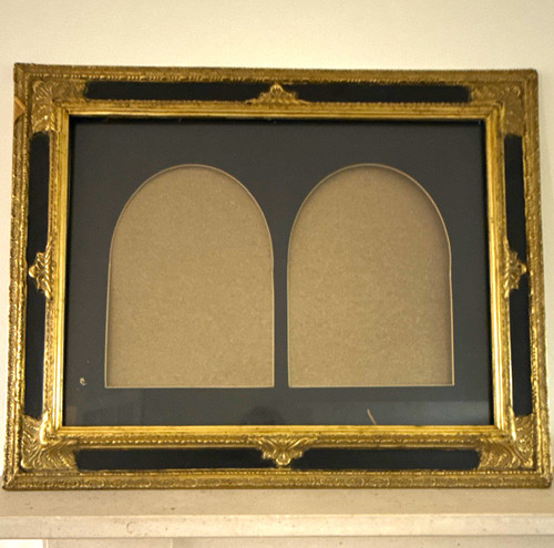 Antique gold metal ornate - antique,