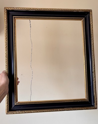 Very old picture frame - frame, black