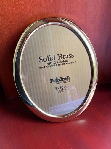 Vintage foframe solid brass - vintage,