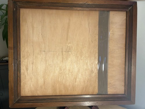 Antique large old oak wooden - large,