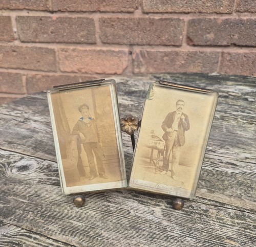 Antique victorian brass double - victorian,