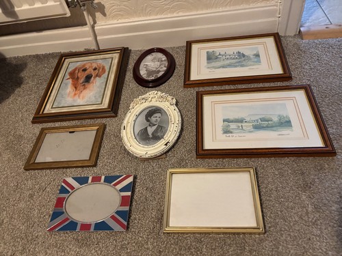Vintage frames joblot - vintage,