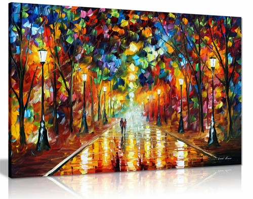 Leonid afremov abstract oil - abstract,