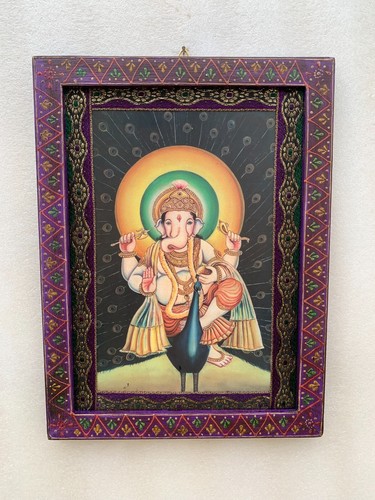 Old picture frame god ganesha - god,
