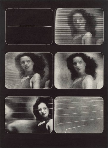 Six frames illustrating