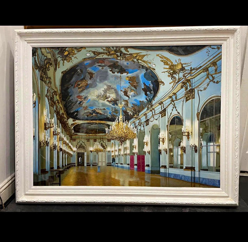 Majestic large hand painted - majestic,