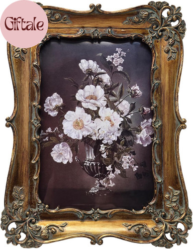 Vintage 4x6 picture frame - vintage,