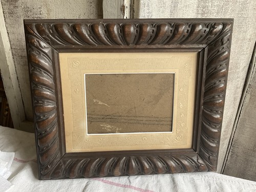 Antique wooden frame - frame,, carved