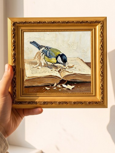 Great tit bird old - great,