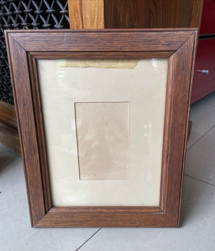 Antique oak photo - antique, frame