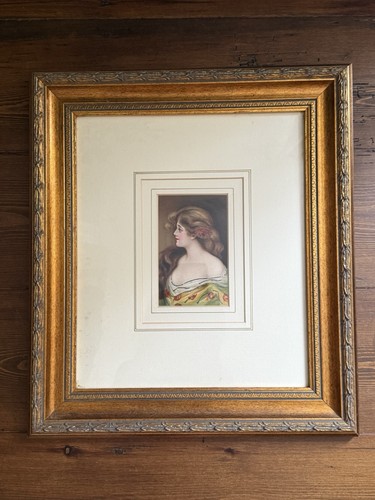 Vintage ornate gold - frame, with