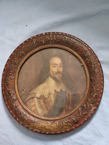 Antique circular carved - circular,