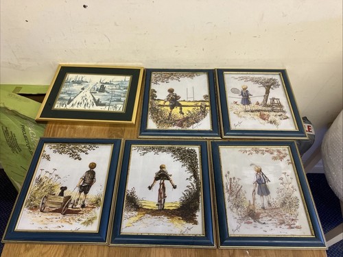 Old gold picture frames - gold,