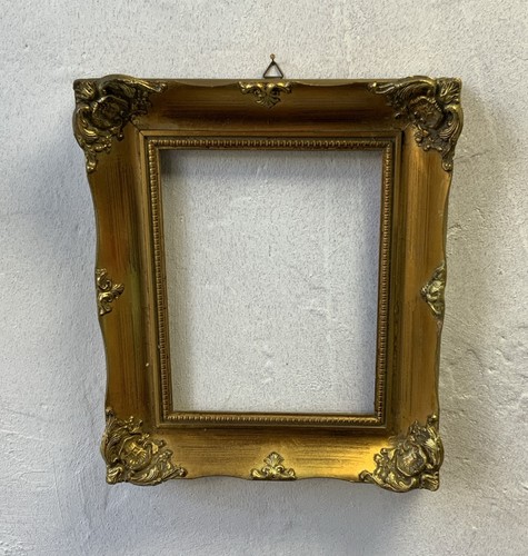 Gold coloured old - old, picture