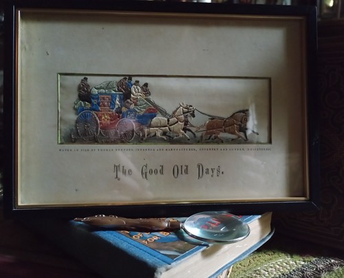 Antique stevengraph silk - antique,