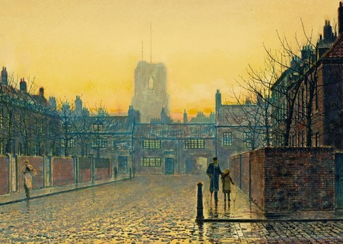 John atkinson grimshaw - john, canvas
