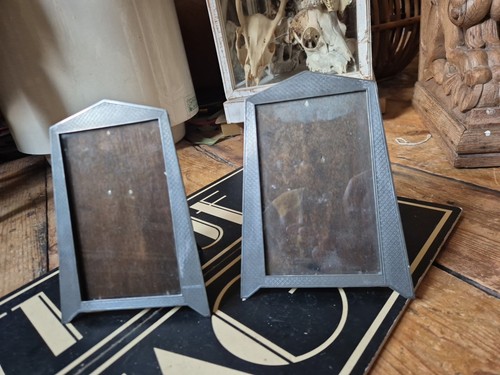 Pair old antique - , arts