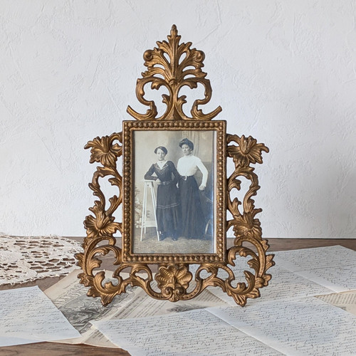 Antique photo picture - photo/picture, frame