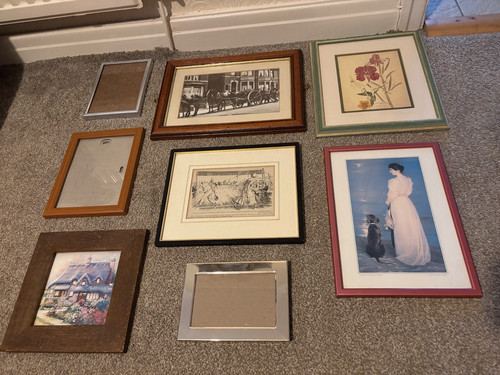 Bundle vintage frames joblot - vintage,