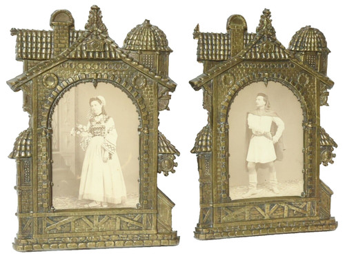 Old art nouveau frames - art,