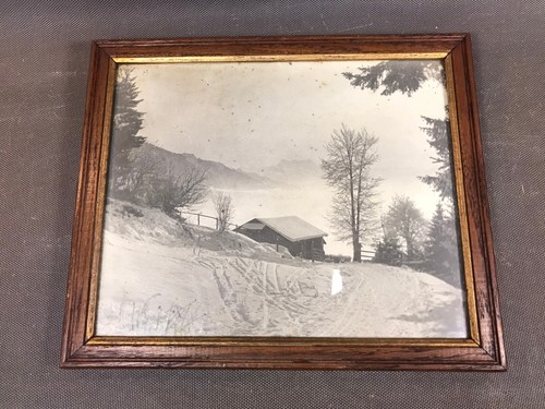 Vintage wooden oak - oak, frame