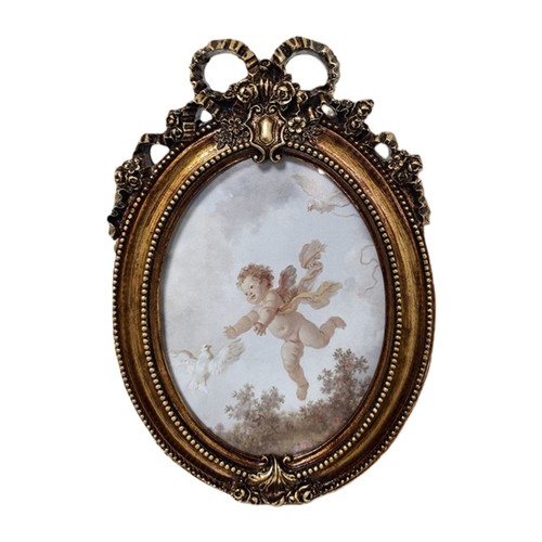 Antique ornate photo frame - antique,